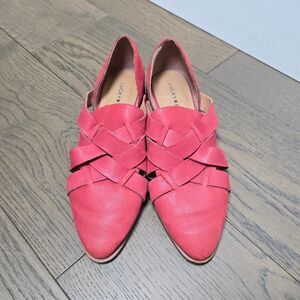 Lucky Brand Pink Ankle Booties